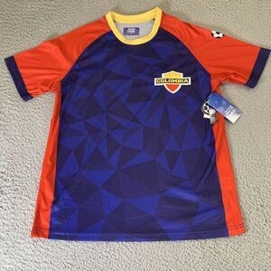 Colombia Soccer Shirt‎ Mens Medium Jersey Replica Futbol Chamisa Xcelsius Active